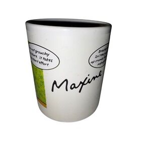 Hallmark Maxine Coffee Mug‎ Grouchy By Nature Breakfast In Bed Ceramic 31708